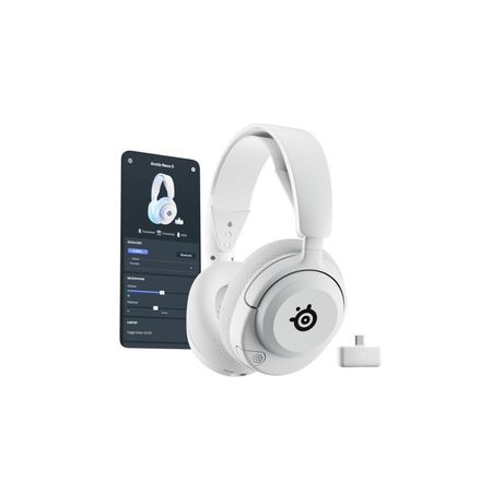AURICULARES GAMING STEELSERIES ARCTIS NOVA 5 | BLANCO - Imagen 2 de 6 AURICULARES GAMING STEELSERIES ARCTIS NOVA 5 | BLANCO - Imagen 2 de 6