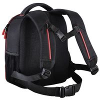 Miniatura 5 de Hama Miami 150 Mochila para C  mara Negro Rojo