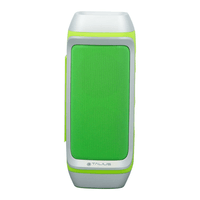 Miniatura 1 de Talius altavoz 28BT 10W Bluetooth, radio FM, con powerbank 4000 mAh green