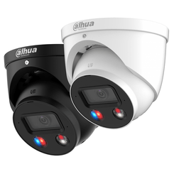 (DH-IPC-HDW3849HP-AS-PV-0280B-S5) DAHUA CAMARA IP TURRET 8MP SMART DUAL ILLUMINATION ACTIVE DETERRENCE TIOC 3.0 IP67 2.8MM