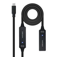 Miniatura 1 de Nanocable Cable USB 3.2 amplif. C/M-C/H 10 m