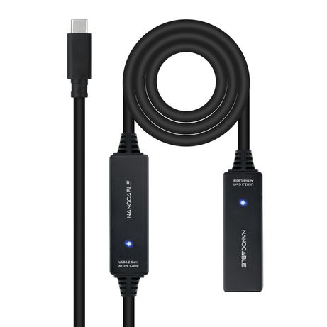 Nanocable Cable USB 3.2 amplif. C/M-C/H 10 m - Imagen 2 de 6 Nanocable Cable USB 3.2 amplif. C/M-C/H 10 m - Imagen 2 de 6