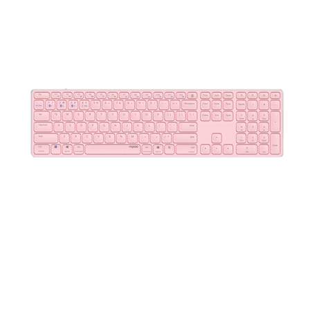 TECLADO RAPOO WIRELESS Y BLUETOOTH E9800M 2.4GHz BT 3.0 5.0 DISE??O ULTRAFINO BATERIA ROSA - Imagen 1 de 6 TECLADO RAPOO WIRELESS Y BLUETOOTH E9800M 2.4GHz BT 3.0 5.0 DISE??O ULTRAFINO BATERIA ROSA - Imagen 1 de 6