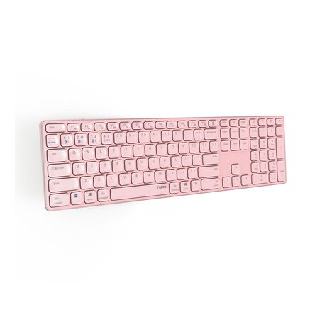 TECLADO RAPOO WIRELESS Y BLUETOOTH E9800M 2.4GHz BT 3.0 5.0 DISE??O ULTRAFINO BATERIA ROSA - Imagen 4 de 6 TECLADO RAPOO WIRELESS Y BLUETOOTH E9800M 2.4GHz BT 3.0 5.0 DISE??O ULTRAFINO BATERIA ROSA - Imagen 4 de 6