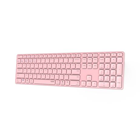 TECLADO RAPOO WIRELESS Y BLUETOOTH E9800M 2.4GHz BT 3.0 5.0 DISE??O ULTRAFINO BATERIA ROSA - Imagen 5 de 6 TECLADO RAPOO WIRELESS Y BLUETOOTH E9800M 2.4GHz BT 3.0 5.0 DISE??O ULTRAFINO BATERIA ROSA - Imagen 5 de 6