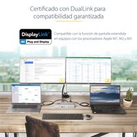 Miniatura 11 de USB-C KVM Docking Station Dual 4K 60Hz