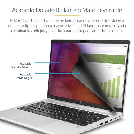 Filtro de Privacidad Dorado para Port til 16:9 de 14in - Imagen 10 de 17 Filtro de Privacidad Dorado para Port til 16:9 de 14in - Imagen 10 de 17