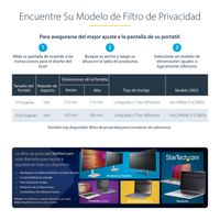 Miniatura 12 de Filtro de Privacidad Dorado para Port til 16:9 de 14in