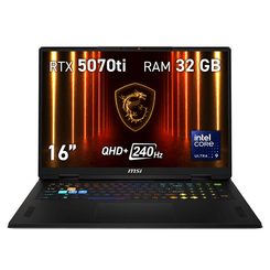 MSI Vector 16HX AI-241ES U9 32 1TB 5070Ti W11H 16