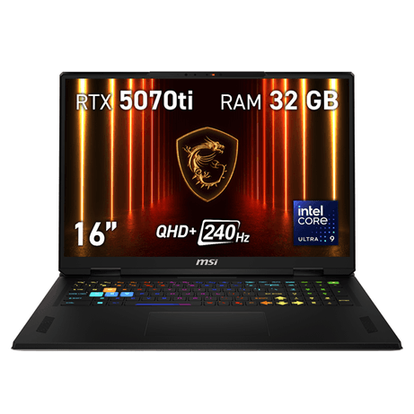 MSI Vector 16HX AI-241ES U9 32 1TB 5070Ti W11H 16 - Imagen 1 de 8 MSI Vector 16HX AI-241ES U9 32 1TB 5070Ti W11H 16 - Imagen 1 de 8