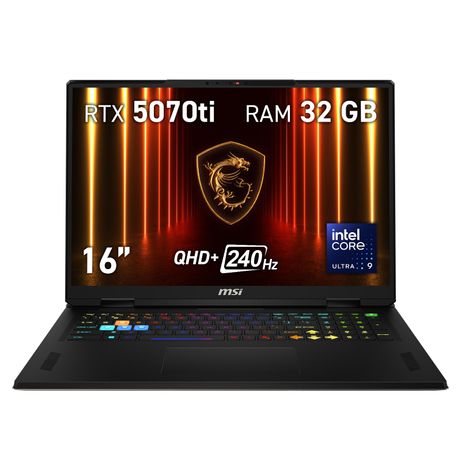 MSI Vector 16HX AI-241ES U9 32 1TB 5070Ti W11H 16 - Imagen 2 de 8 MSI Vector 16HX AI-241ES U9 32 1TB 5070Ti W11H 16 - Imagen 2 de 8