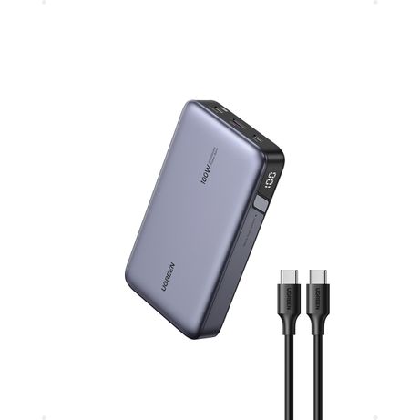 UGREEN POWER BANK NEXODE 100W-20000MAH,CARGA RAPIDA - GRIS - Imagen 3 de 20 UGREEN POWER BANK NEXODE 100W-20000MAH,CARGA RAPIDA - GRIS - Imagen 3 de 20