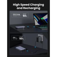 Miniatura 5 de UGREEN POWER BANK NEXODE 100W-20000MAH,CARGA RAPIDA - GRIS