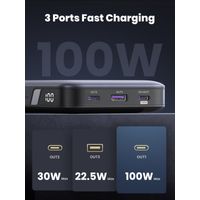 Miniatura 6 de UGREEN POWER BANK NEXODE 100W-20000MAH,CARGA RAPIDA - GRIS