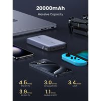Miniatura 7 de UGREEN POWER BANK NEXODE 100W-20000MAH,CARGA RAPIDA - GRIS