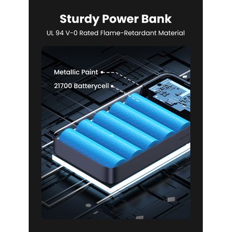 UGREEN POWER BANK NEXODE 100W-20000MAH,CARGA RAPIDA - GRIS - Imagen 11 de 20 UGREEN POWER BANK NEXODE 100W-20000MAH,CARGA RAPIDA - GRIS - Imagen 11 de 20