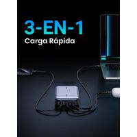 Miniatura 18 de UGREEN POWER BANK NEXODE 100W-20000MAH,CARGA RAPIDA - GRIS