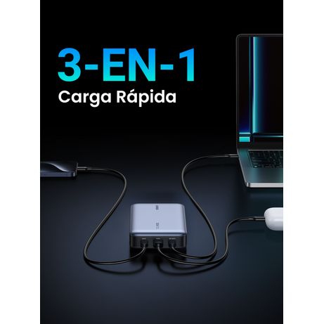 UGREEN POWER BANK NEXODE 100W-20000MAH,CARGA RAPIDA - GRIS - Imagen 18 de 20 UGREEN POWER BANK NEXODE 100W-20000MAH,CARGA RAPIDA - GRIS - Imagen 18 de 20