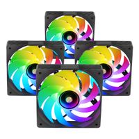 Miniatura 3 de KIT 4xVENTILADOR INTERNO ARGB MARS GAMING MF3DPROKIT NEGRO 120mm ARGB HUB RF REMOTE