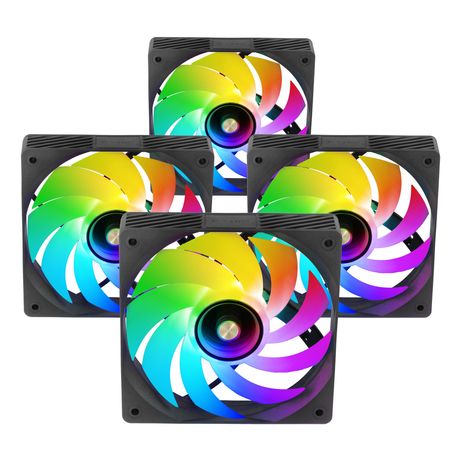 KIT 4xVENTILADOR INTERNO ARGB MARS GAMING MF3DPROKIT NEGRO 120mm ARGB HUB RF REMOTE - Imagen 3 de 11 KIT 4xVENTILADOR INTERNO ARGB MARS GAMING MF3DPROKIT NEGRO 120mm ARGB HUB RF REMOTE - Imagen 3 de 11