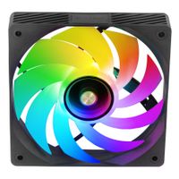 Miniatura 8 de KIT 4xVENTILADOR INTERNO ARGB MARS GAMING MF3DPROKIT NEGRO 120mm ARGB HUB RF REMOTE