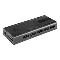 Miniatura 9 de KIT 4xVENTILADOR INTERNO ARGB MARS GAMING MF3DPROKIT NEGRO 120mm ARGB HUB RF REMOTE