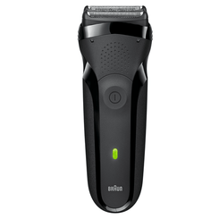 AFEITADORA BRAUN 3-300S/ZZ LAMINA DE AFEITADO DOBLE IPX7 30min CARGA RAPIDA PANTALLA LED