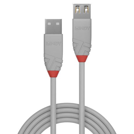 2M USB 2.0 A EXTEN CABLE ANTHRALINE - Imagen 3 de 3 2M USB 2.0 A EXTEN CABLE ANTHRALINE - Imagen 3 de 3