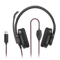 Miniatura 4 de Hama   Auricular para PC Office HS USB400 V2  est  reo  negro