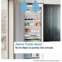 Miniatura 10 de FRIGORIFICO COMBI BOSCH KGN39VIDB NOFROST D ALTO 203 CM ANCHO 60 CM INOX