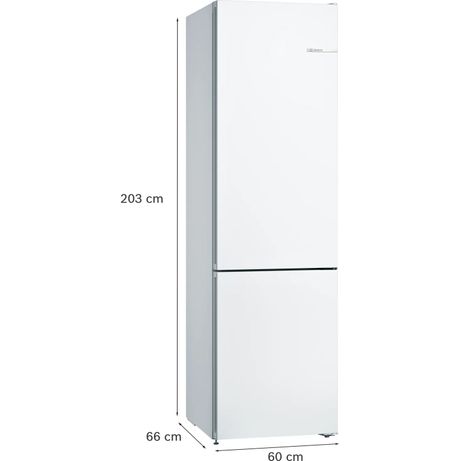 FRIGORIFICO COMBI BOSCH KGN39VWDC NOFROST D ALTO 203 CM ANCHO 60 CM BLANCO - Imagen 8 de 12 FRIGORIFICO COMBI BOSCH KGN39VWDC NOFROST D ALTO 203 CM ANCHO 60 CM BLANCO - Imagen 8 de 12