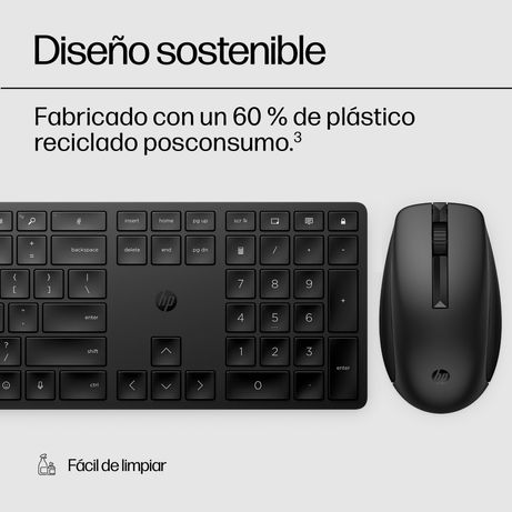 HP 650 WIRELESS KB/MSE COMBO WHT - Imagen 6 de 12 HP 650 WIRELESS KB/MSE COMBO WHT - Imagen 6 de 12