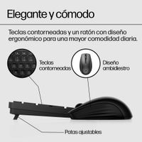 Miniatura 7 de HP 650 WIRELESS KB/MSE COMBO WHT