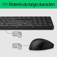 Miniatura 9 de HP 650 WIRELESS KB/MSE COMBO WHT