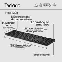 Miniatura 14 de TECLADO HP 450 PROGRAMABLE INALAMBRICO