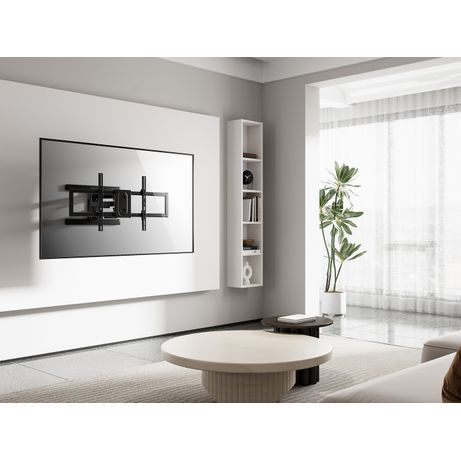 SOPORTE DE PARED ORIENTABLE EQUIP 650348 PARA PANTALLA DE 43"-100" MAX.60KG VESA MAX.800X400 - Imagen 6 de 8 SOPORTE DE PARED ORIENTABLE EQUIP 650348 PARA PANTALLA DE 43"-100" MAX.60KG VESA MAX.800X400 - Imagen 6 de 8
