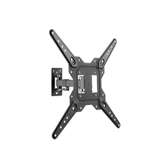 SOPORTE DE PARED ORIENTABLE EQUIP PARA PANTALLA DE 23"-55" BRAZO INCLINABLE Y GIRATORIO HASTA 30KG
