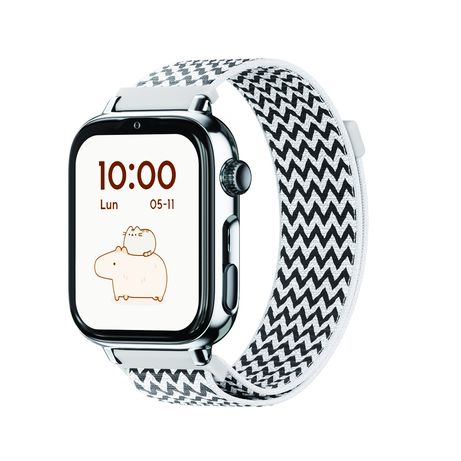 SaveFamily SaveWatch Plus 2 Reloj Inteligente para ni os 4G Esfera Plateada correa Tela Zig Zag - Imagen 2 de 3 SaveFamily SaveWatch Plus 2 Reloj Inteligente para ni os 4G Esfera Plateada correa Tela Zig Zag - Imagen 2 de 3