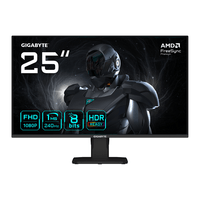 Miniatura 1 de MONITOR GIGABYTE 25" GS25F2A,SS IPS,1920X1080(FHD),0.09PP,1000:1,1MS,240HZ,2HDMI+1DP,ALTAVOCES