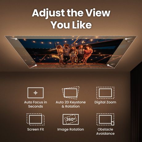PROYECTOR BENQ GV50 (9H.JSR77.59E) MOBILE/1080P/500LM, 1080P, REC709, AUTO FOCUS, USB-TYPE-C, GOOGLE TV, BUILT-IN BATTERY, 16W - Imagen 14 de 16 PROYECTOR BENQ GV50 (9H.JSR77.59E) MOBILE/1080P/500LM, 1080P, REC709, AUTO FOCUS, USB-TYPE-C, GOOGLE TV, BUILT-IN BATTERY, 16W - Imagen 14 de 16