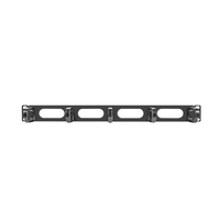 Miniatura 1 de ORGANIZADOR DE CABLES LANBERG 5 ANILLAS 19" 1U TIPO B NEGRO