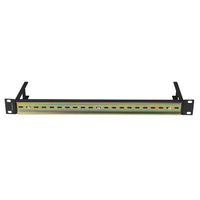 Miniatura 3 de CARRIL DE MONTAJE DIN LANBERG 1U TS-35 PARA RACK 19" NEGRO