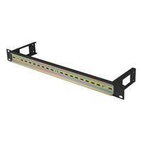Miniatura 4 de CARRIL DE MONTAJE DIN LANBERG 1U TS-35 PARA RACK 19" NEGRO