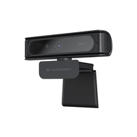 Miniatura 1 de WEBCAM FHD CONCEPTRONIC AMDIS 1080P USB RECONOCIMIENTO FACIAL WINDOWS HELLO 30FPS ANGULO VISION 80º