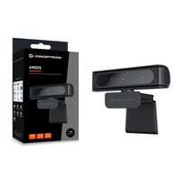 Miniatura 3 de WEBCAM FHD CONCEPTRONIC AMDIS 1080P USB RECONOCIMIENTO FACIAL WINDOWS HELLO 30FPS ANGULO VISION 80º