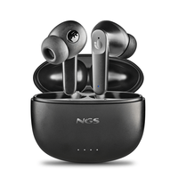 Miniatura 1 de AURICULAR INTRAUDITIVO BLUETOOTH NGS ARTICA HUSH TWS BT 5.3 ANC ENC 16h MICROFONO CONTROL TACTIL NEG