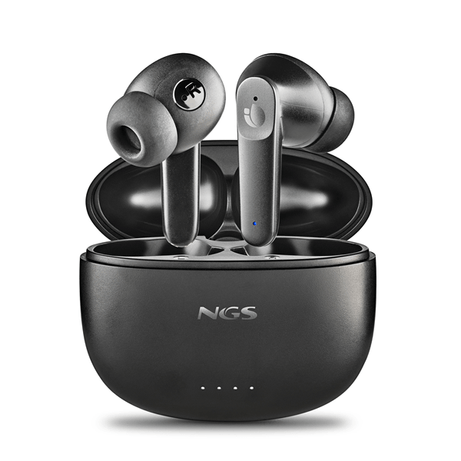 AURICULAR INTRAUDITIVO BLUETOOTH NGS ARTICA HUSH TWS BT 5.3 ANC ENC 16h MICROFONO CONTROL TACTIL NEG - Imagen 1 de 10 AURICULAR INTRAUDITIVO BLUETOOTH NGS ARTICA HUSH TWS BT 5.3 ANC ENC 16h MICROFONO CONTROL TACTIL NEG - Imagen 1 de 10