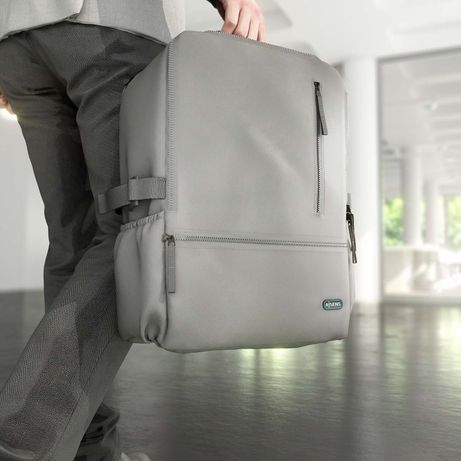 AISENS Mochila Deportiva Repelente Al Agua Para Portatil 15 6 Gris - Imagen 2 de 7 AISENS Mochila Deportiva Repelente Al Agua Para Portatil 15 6 Gris - Imagen 2 de 7