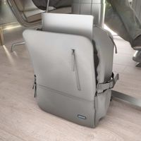 Miniatura 3 de AISENS Mochila Deportiva Repelente Al Agua Para Portatil 15 6  Gris