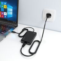 Miniatura 4 de AISENS Cargador De Sobremesa GaN 100W PD3 0 1xUSB C 1 8m  Negro
